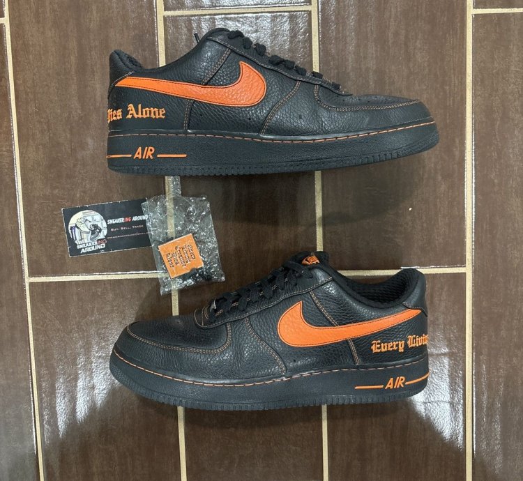 Used Vlone Nike Air Force 1 Low 2017 Size 11