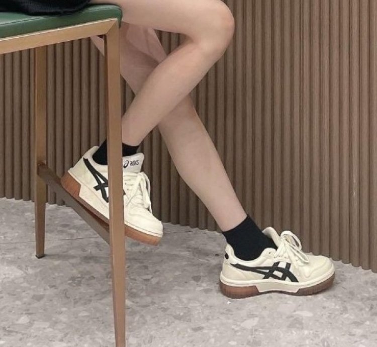 Onitsuka Tiger X Asiics Court Mz White Black Gum Sneakers