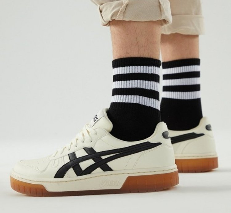 Onitsuka Tiger X Asiics Court Mz White Black Gum Sneakers