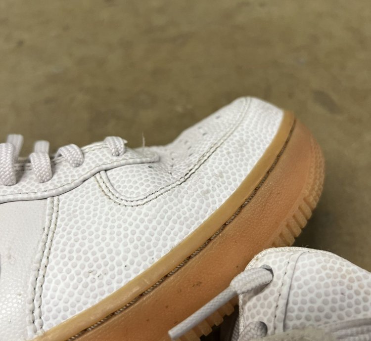 Vintage Nike Air Force 1 High Gum Bottom Utility Strap Shoes