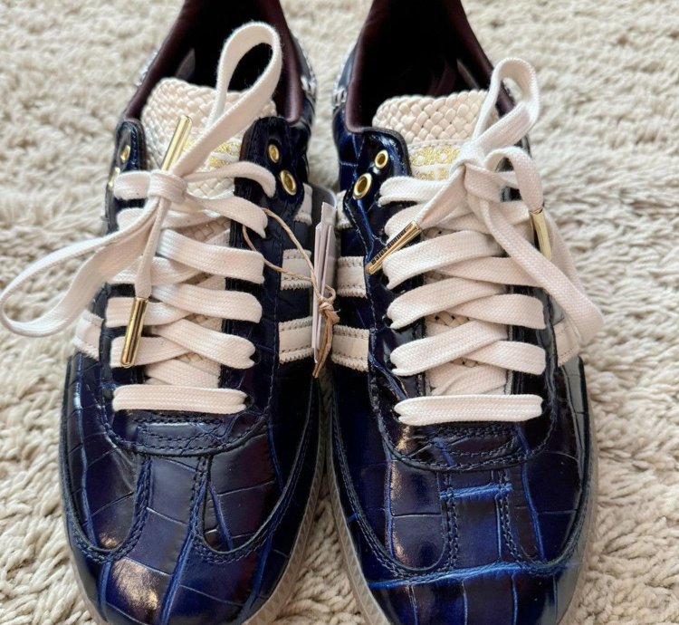 Adidas Originals By Wales Bonner Samba Navy