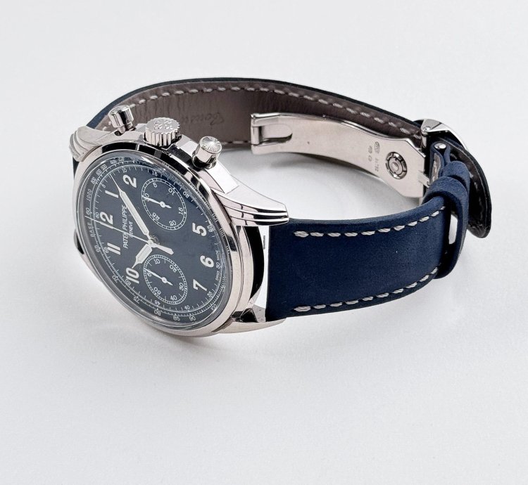 Patek Philippe Chronograph Complications 5172g-001 Chronograph White Gold Blue Dial 2020