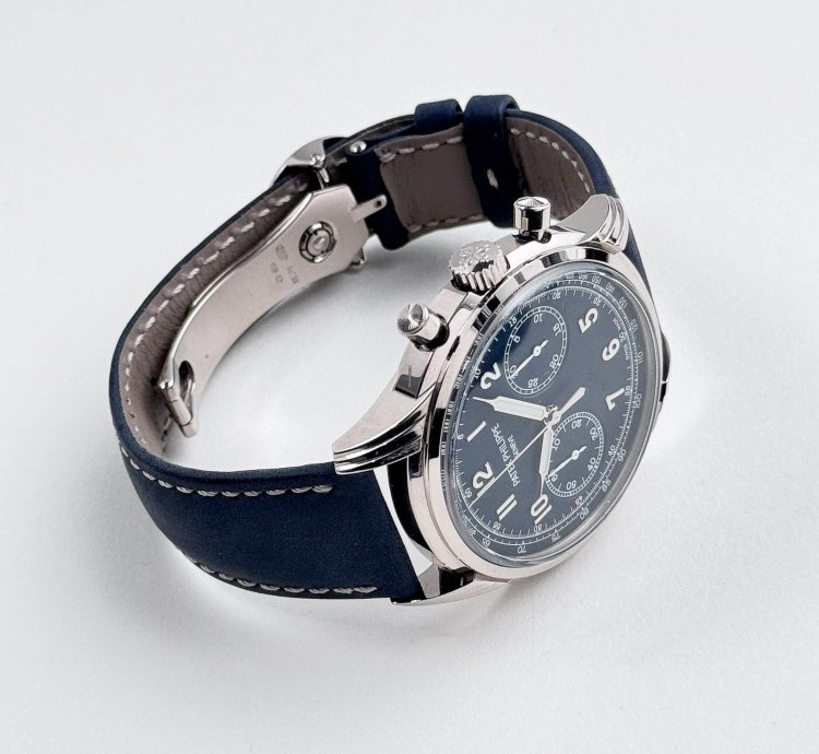Patek Philippe Chronograph Complications 5172g-001 Chronograph White Gold Blue Dial 2020