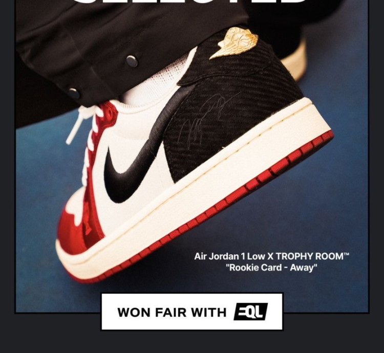 Jordan 1 Low Trophy Room Away