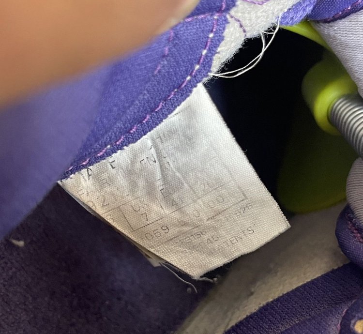 Vintage Nike Air Force 1 High Purple 1993