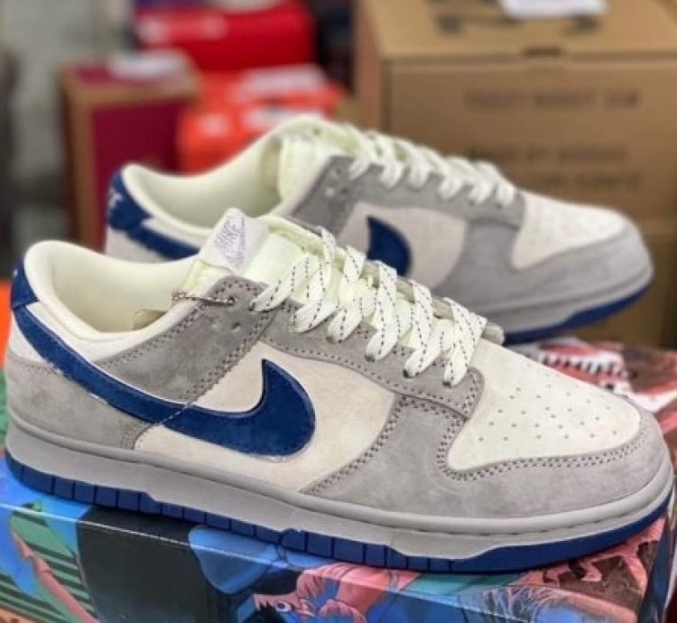 Otomo Katsuhiro X Nike Sb Dunk Low Steamboy Ost Grey Blue Sneakers