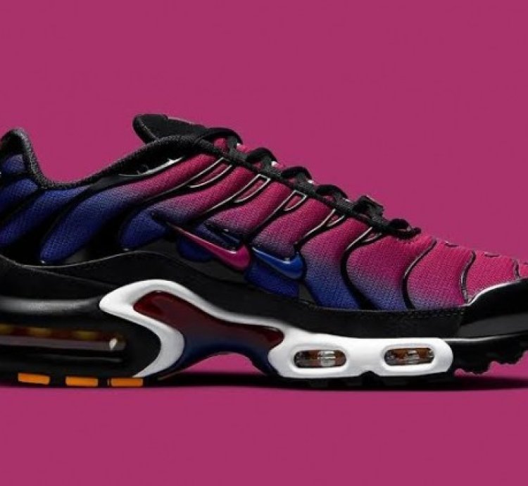 Patta X Fc Barcelona X Nike Air Max Plus Purple Blue Running Shoes