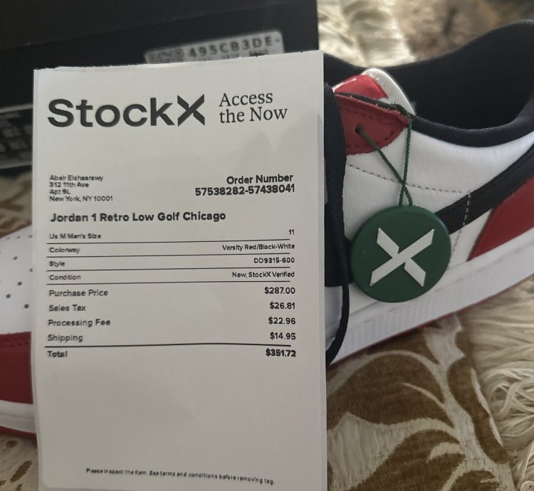Jordan 1 Retro Low Golf Chicago