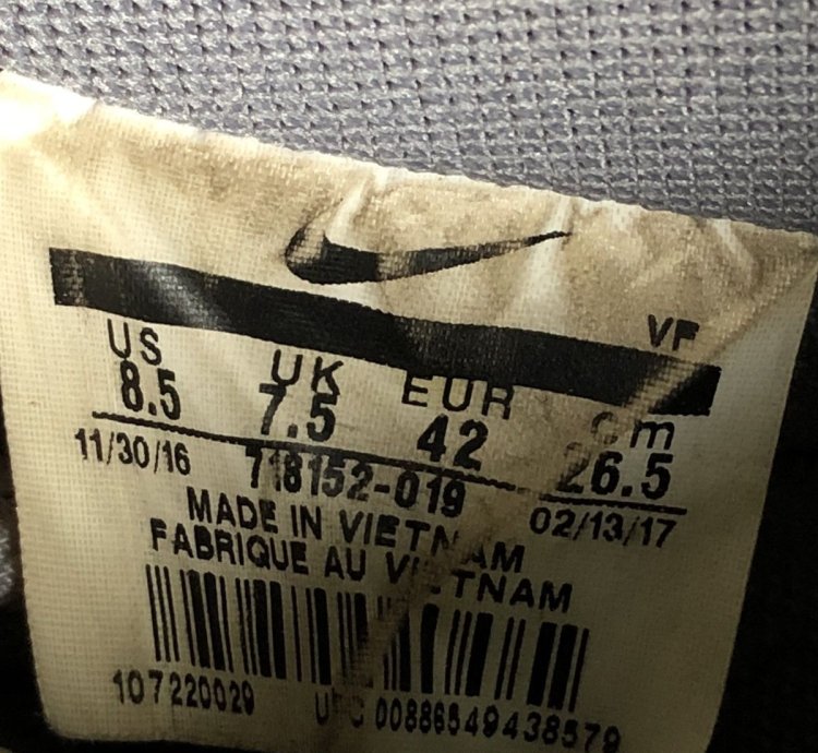 Vintage Nike Air Force 1 Low 07 Lv8 Iridescent Shoes
