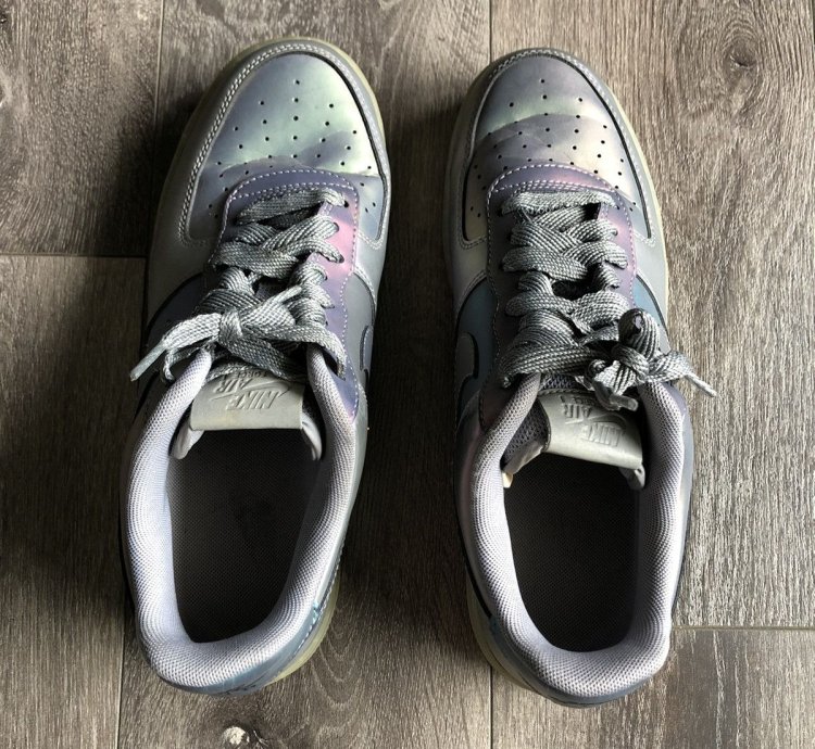 Vintage Nike Air Force 1 Low 07 Lv8 Iridescent Shoes