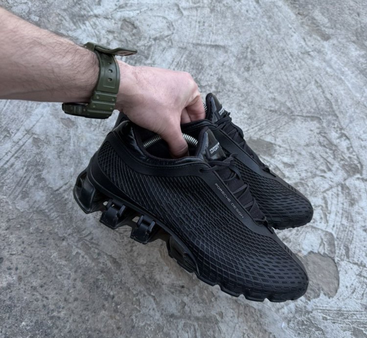 Adidas Porsche Design Bounce S2 Hype Tripple Black Sneakers