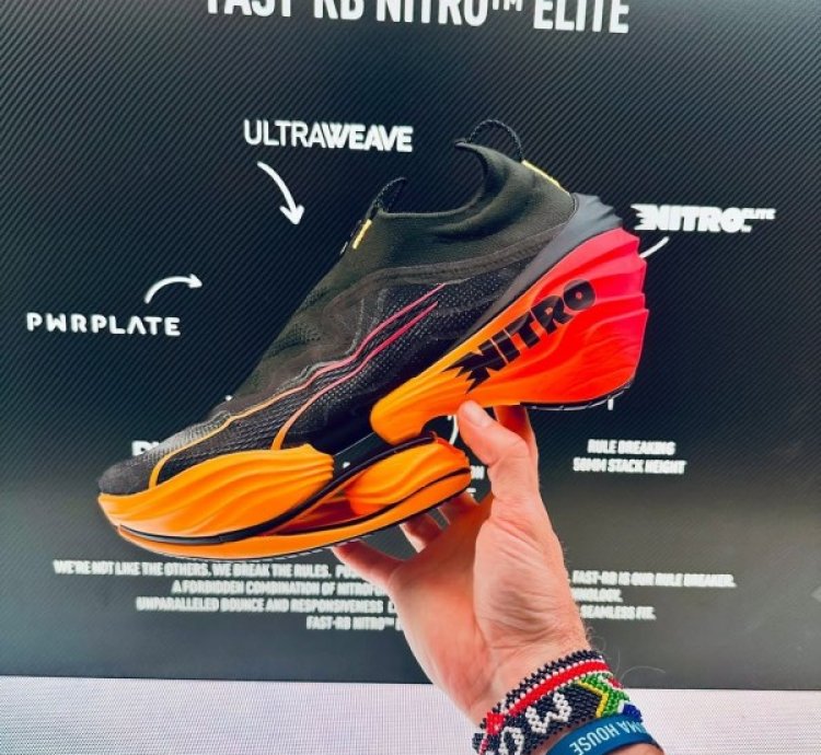 Pum A Fast Rb Nitro Elite Black Running Shoes