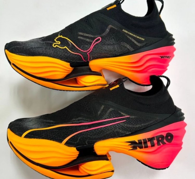 Pum A Fast Rb Nitro Elite Black Running Shoes