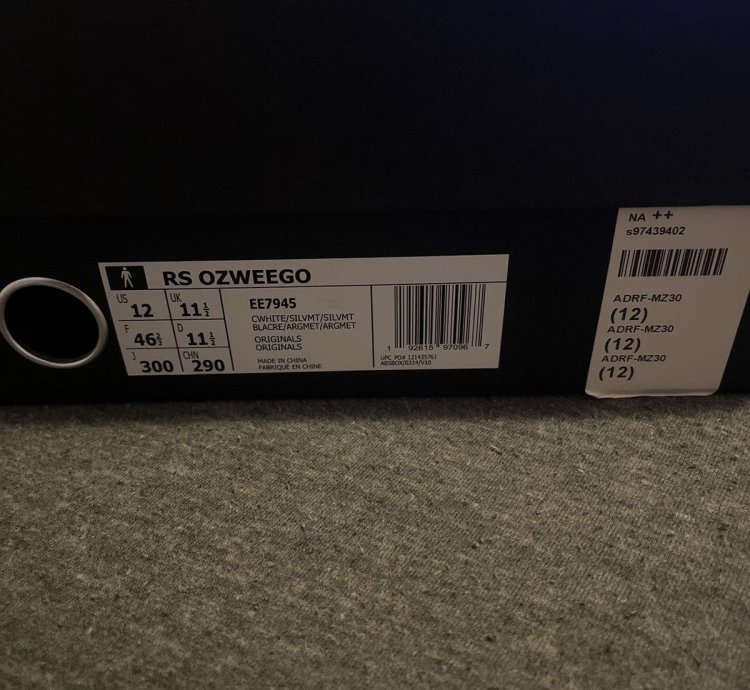 Adidas Raf Simons Ozweego