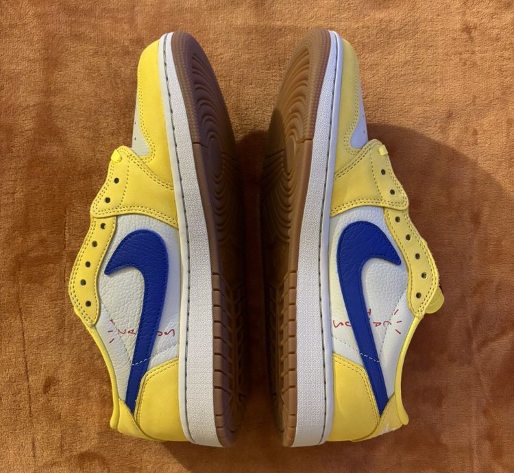 Jordan 1 Retro Low Og Sp Travis Scott Canary