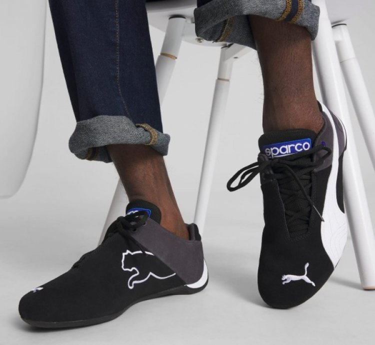 Pum A Future Cat Sparco Black White Sneakers