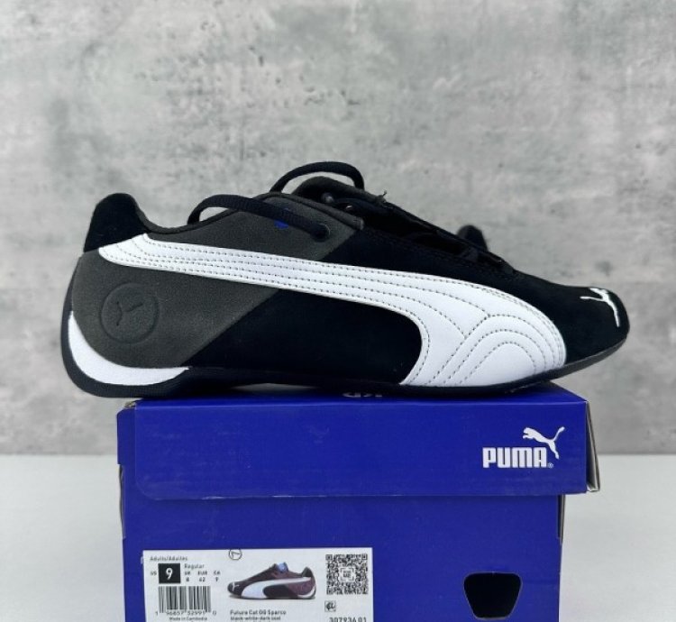 Pum A Future Cat Sparco Black White Sneakers