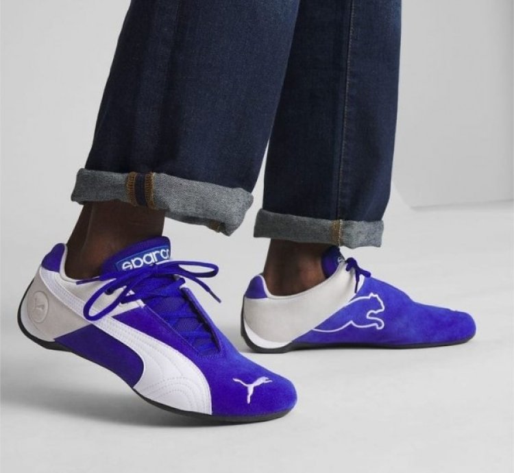 Pum A Future Cat Sparco Blue White Sneakers