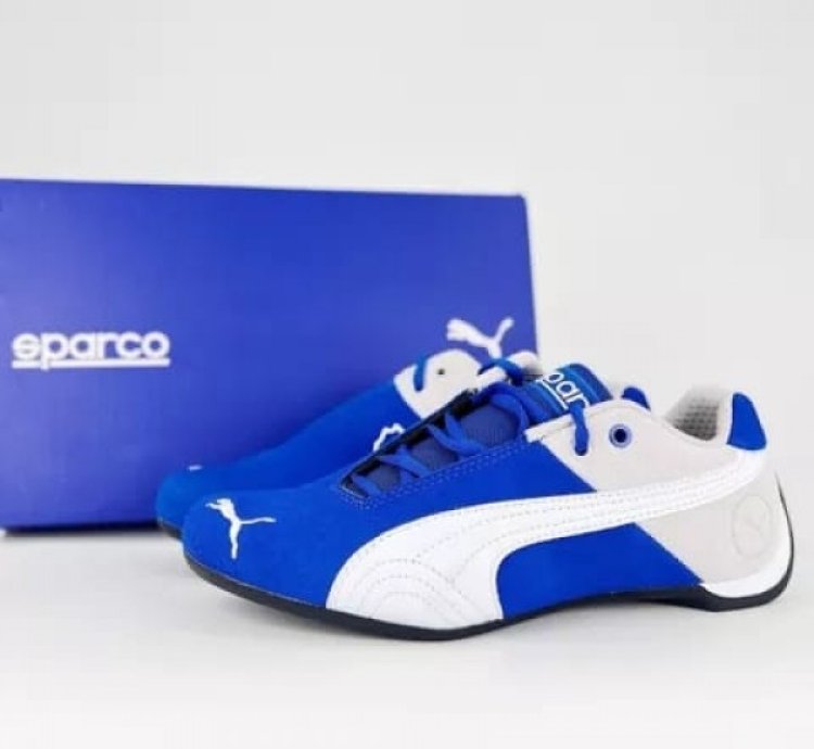 Pum A Future Cat Sparco Blue White Sneakers