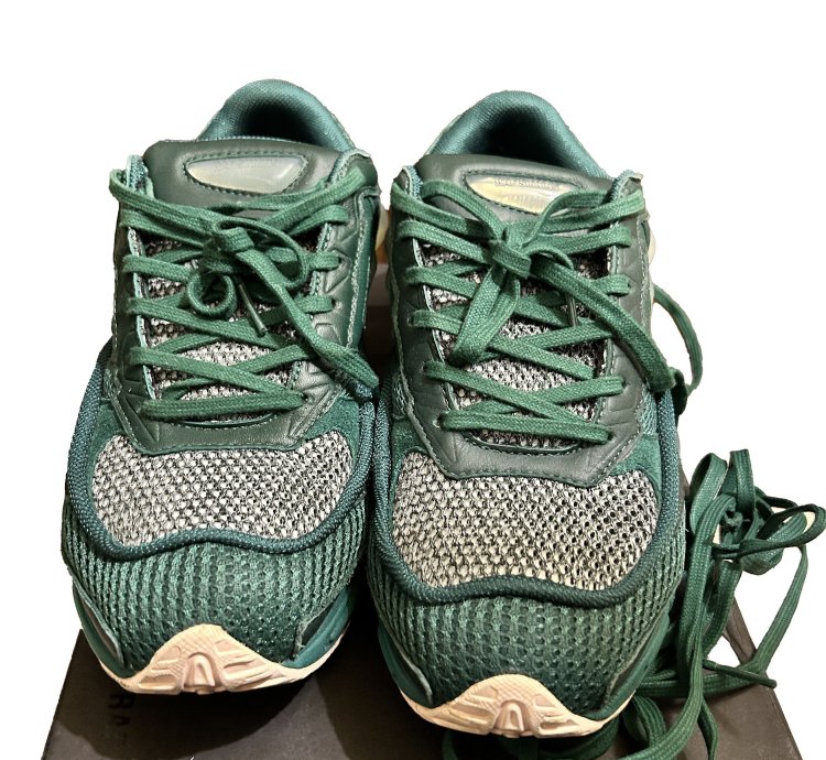 Adidas Raf Simons Ozweego 2 Dark Green Clear Pink