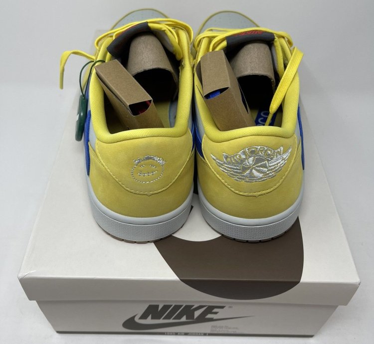 Jordan 1 Retro Low Og Sp Travis Scott Canary Men Size 10 5