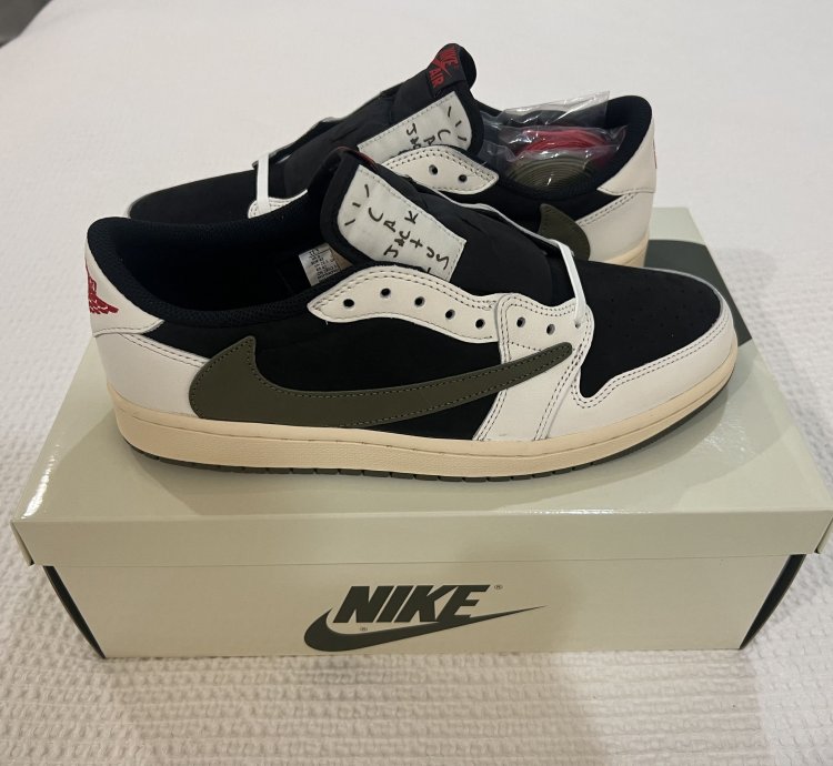 Jordan 1 Retro Low Og Sp Travis Scott Olive