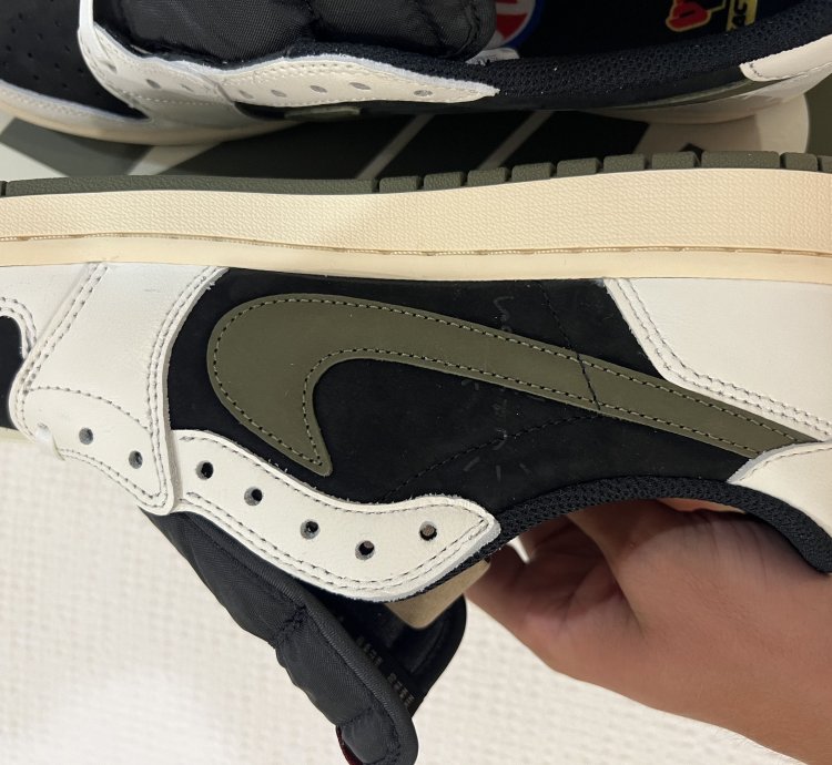 Jordan 1 Retro Low Og Sp Travis Scott Olive