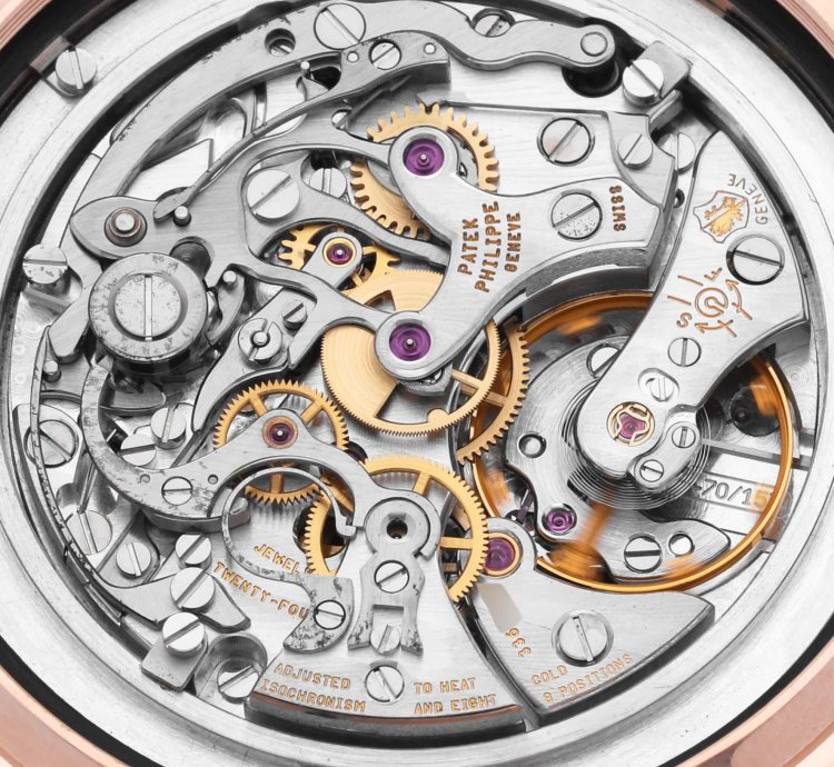 Patek Philippe Chronograph Complications Chronograph Rose Gold Mens Watch 5070r Box Papers