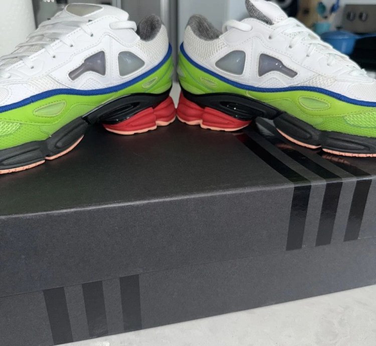 Adidas Raf Simons Ozweego 2 White Green 8 B24073