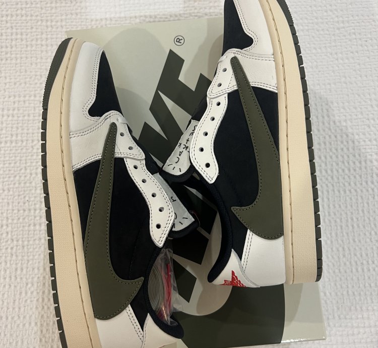 Jordan 1 Retro Low Og Sp Travis Scott Olive