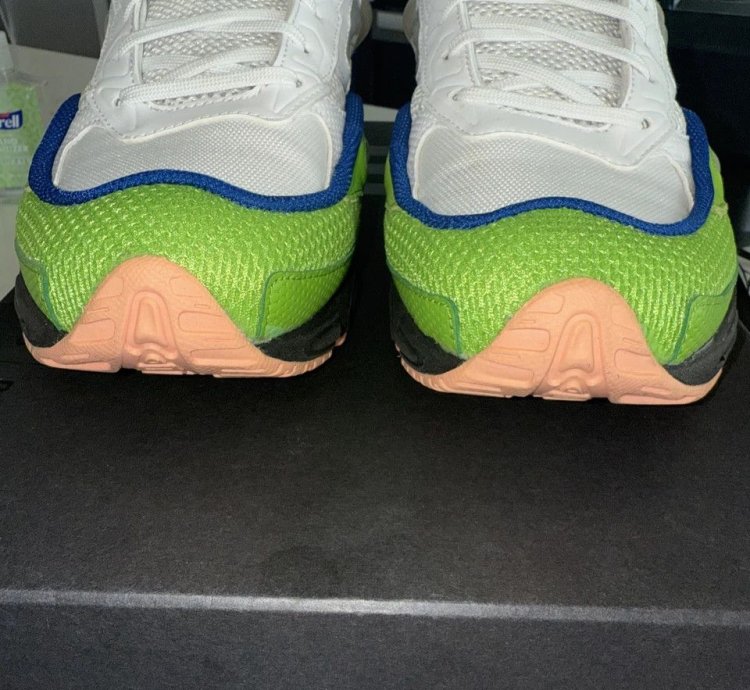 Adidas Raf Simons Ozweego 2 White Green 8 B24073