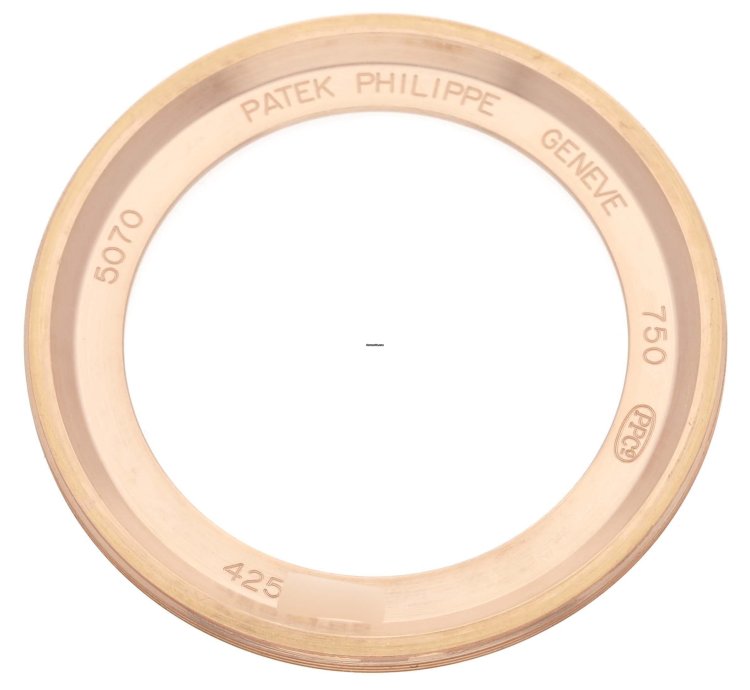Patek Philippe Chronograph Complications Chronograph Rose Gold Mens Watch 5070r Box Papers
