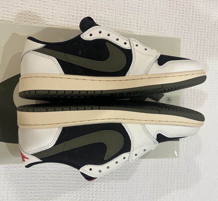Jordan 1 Retro Low Og Sp Travis Scott Olive