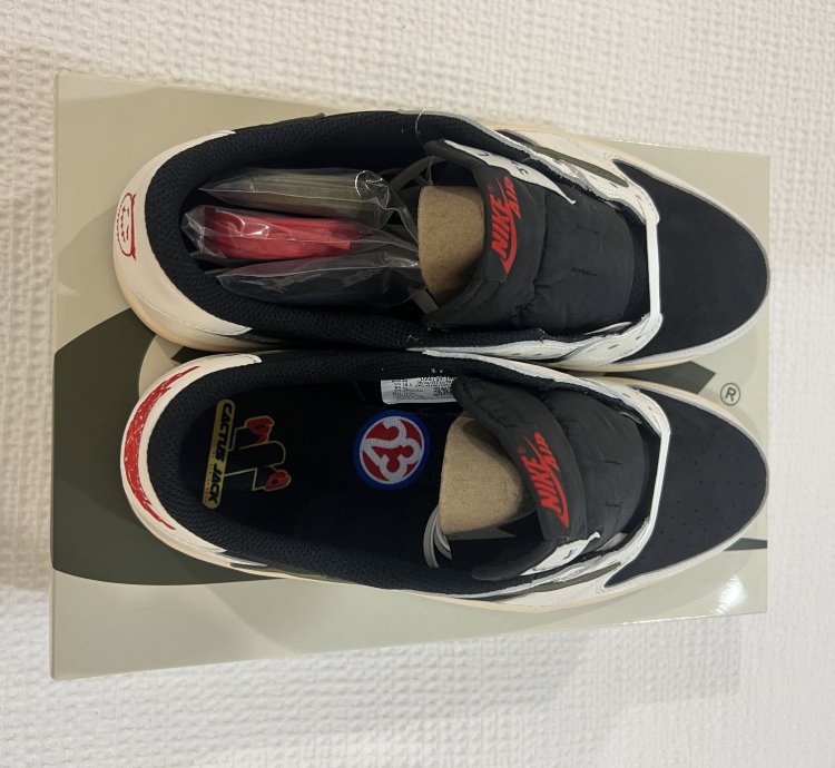 Jordan 1 Retro Low Og Sp Travis Scott Olive