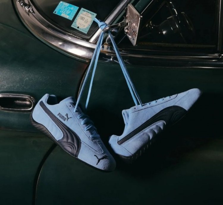 Pum A Speedcat Archive Team Light Blue Club Navy Sneakers