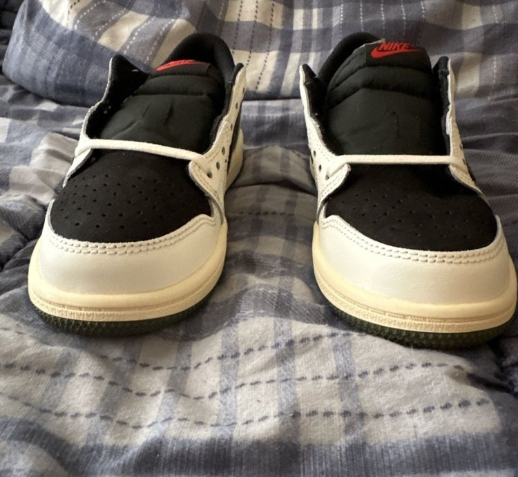 Jordan 1 Retro Low Og Sp Travis Scott Olive ps 3y
