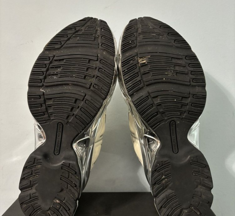 Adidas Raf Simons Ozweego Cream White Silver Metallic