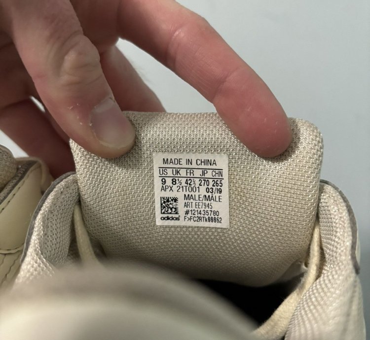 Adidas Raf Simons Ozweego Cream White Silver Metallic