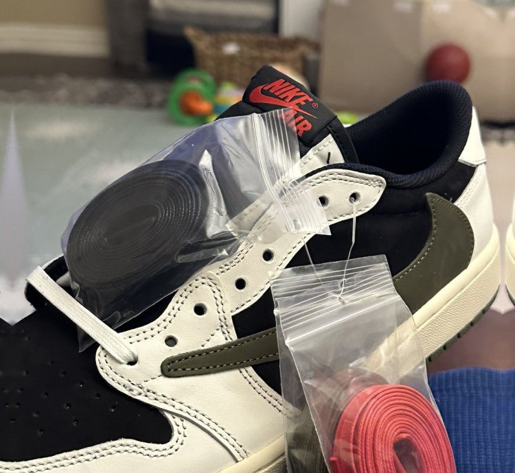 Jordan 1 Retro Low Og Sp Travis Scott Olive women