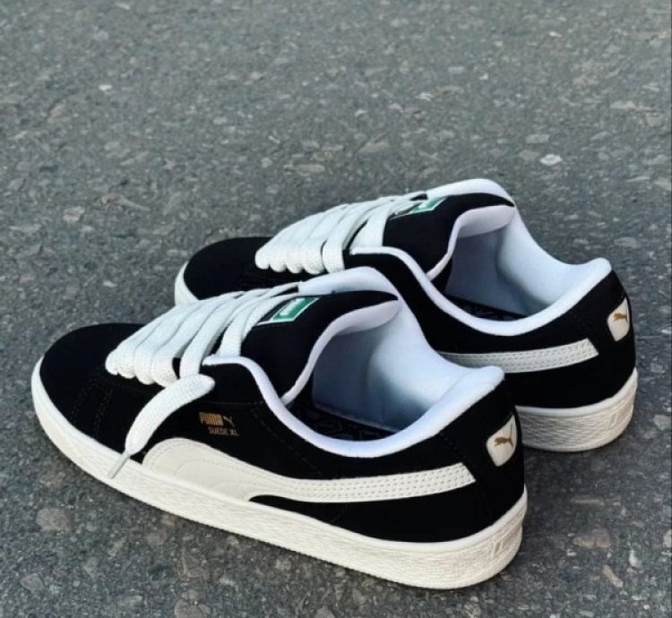 Pum A Suede Xl Black Sneakers