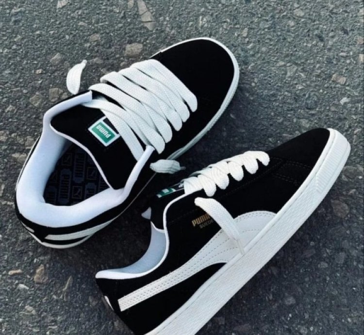 Pum A Suede Xl Black Sneakers