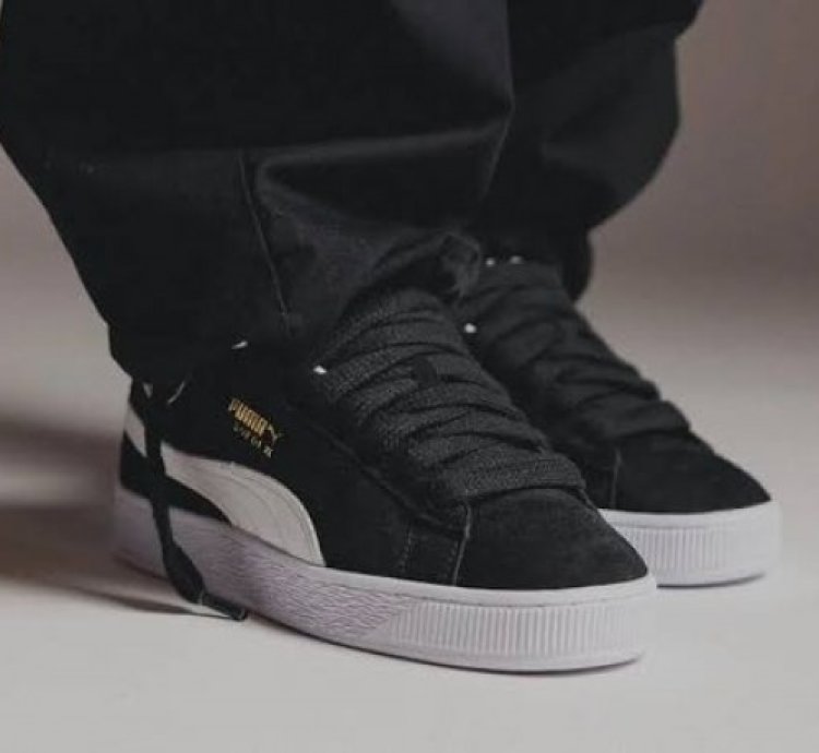 Pum A Suede Xl Black Sneakers