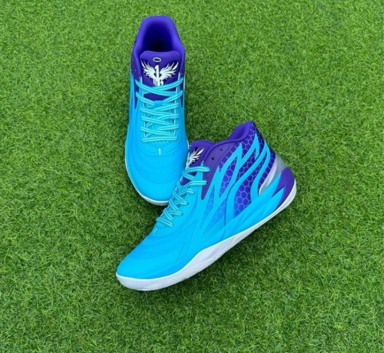 Pum A X Lamelo Ball Mb 02 Queen City Fade Basketball Sneakers
