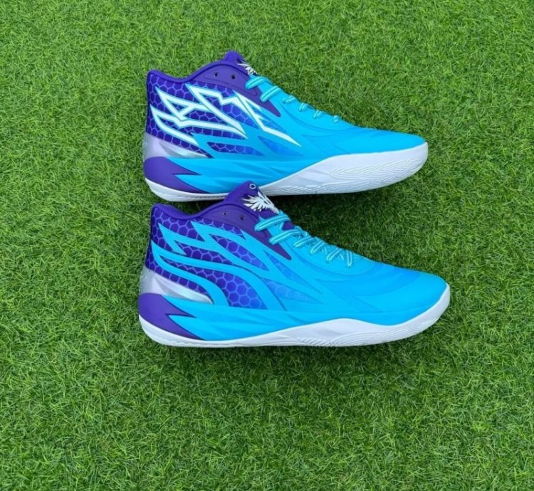 Pum A X Lamelo Ball Mb 02 Queen City Fade Basketball Sneakers