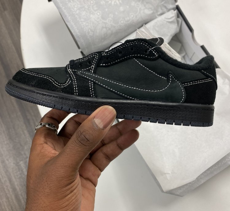 Jordan 1 Retro Low Og Sptravis Scott Black Phantom Ps