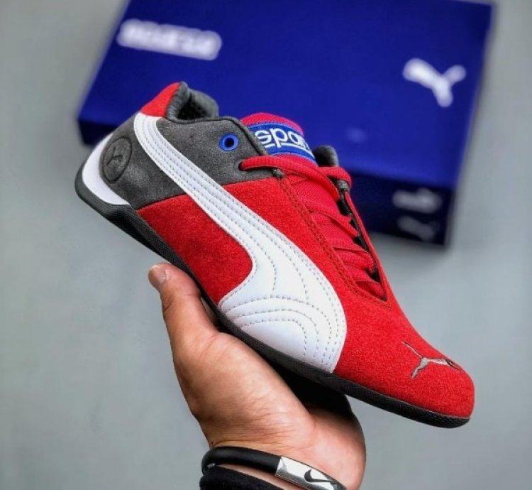 Pum A X Sparco Future Cat Red White Sneakers