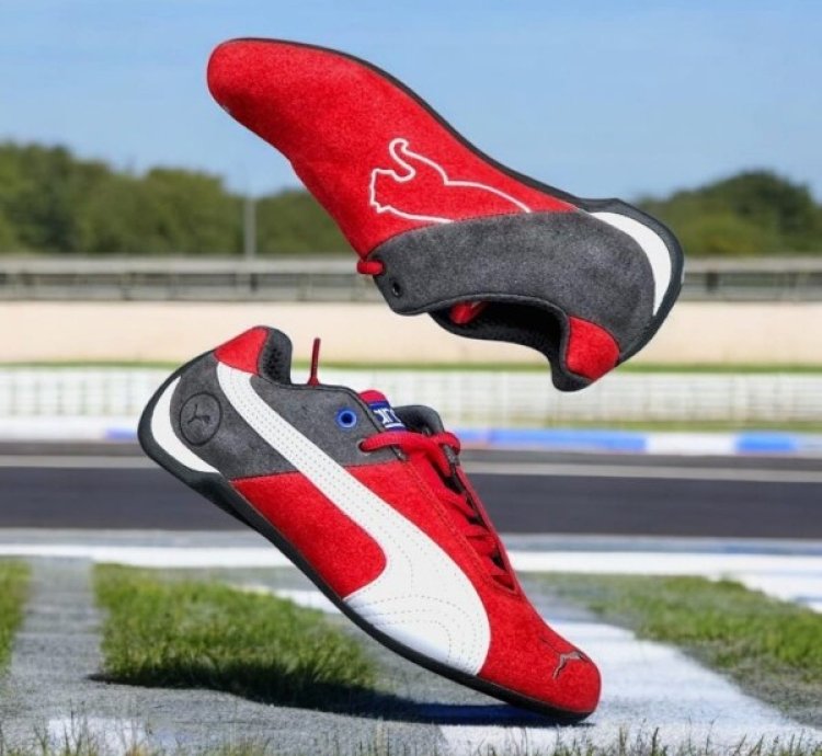 Pum A X Sparco Future Cat Red White Sneakers