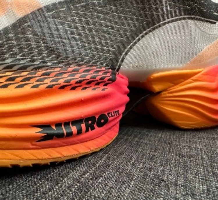 Pum S Fast R Nitro Elite 2 White Orange Sneakers