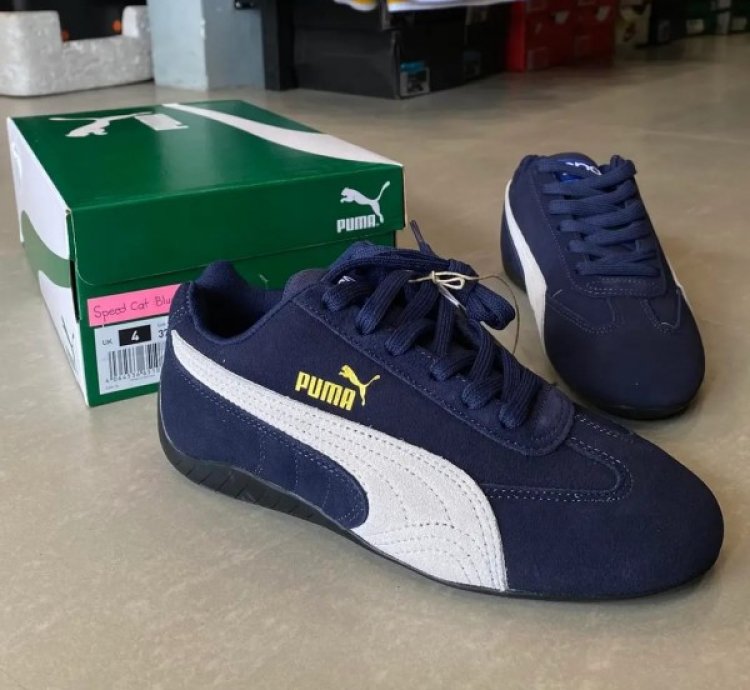 Pum Speedcat Navy White Sneakers