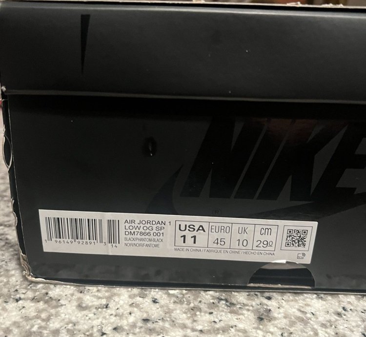 Jordan 1 Retro Low Og Travis Scott Black Phantom